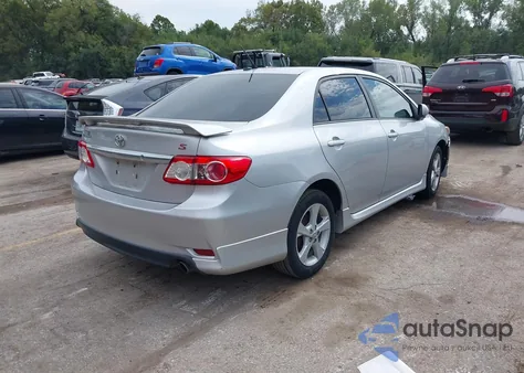 2012 Toyota Corolla S from USA, damaged, VIN 5YFBU4EE4CP016091